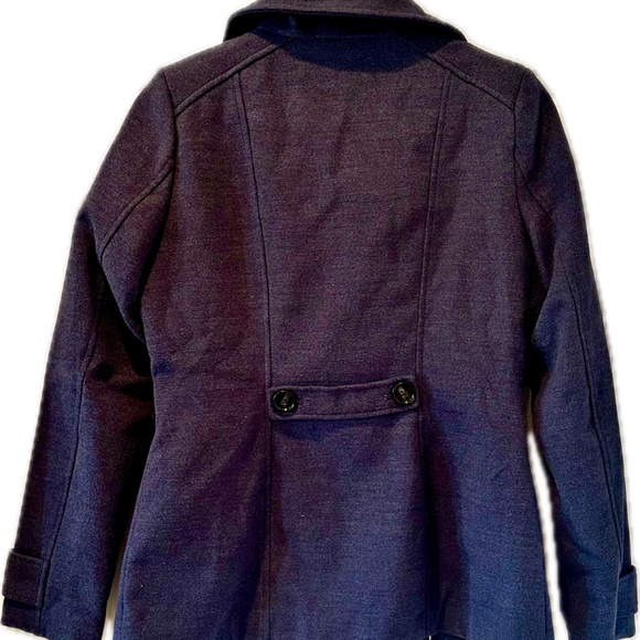 Black Rivet Women's Navy Wool Jacket Size Small - Picture 2 of 11